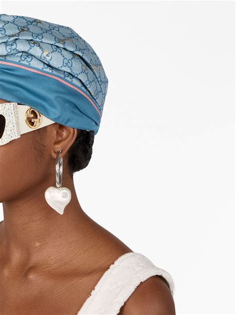 gucci headband silk|farfetch gucci headbands.